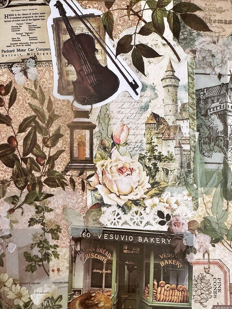 Victorian Cottagecore Sticker Collage by Dreaming-Maiden T-Shirts, Hoodie, Sweatshirt | BlankRebels.com (Image 2)