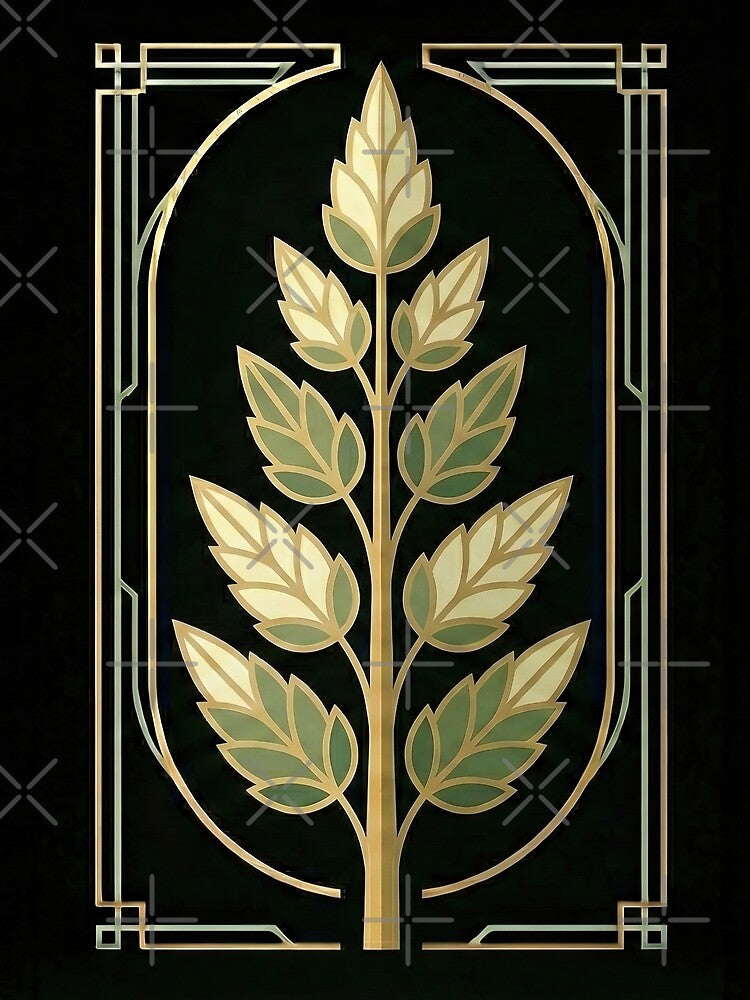 Cypress Branch – Architectural Botanical Emblem by SavinMercantile T-Shirts, Hoodie, Sweatshirt | BlankRebels.com (Image 2)