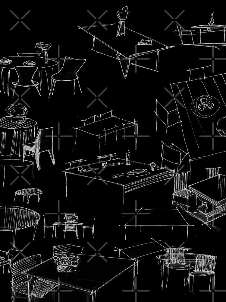black lightroom furniture sketches by jorgelebeau T-Shirts, Hoodie, Sweatshirt | BlankRebels.com (Image 2)