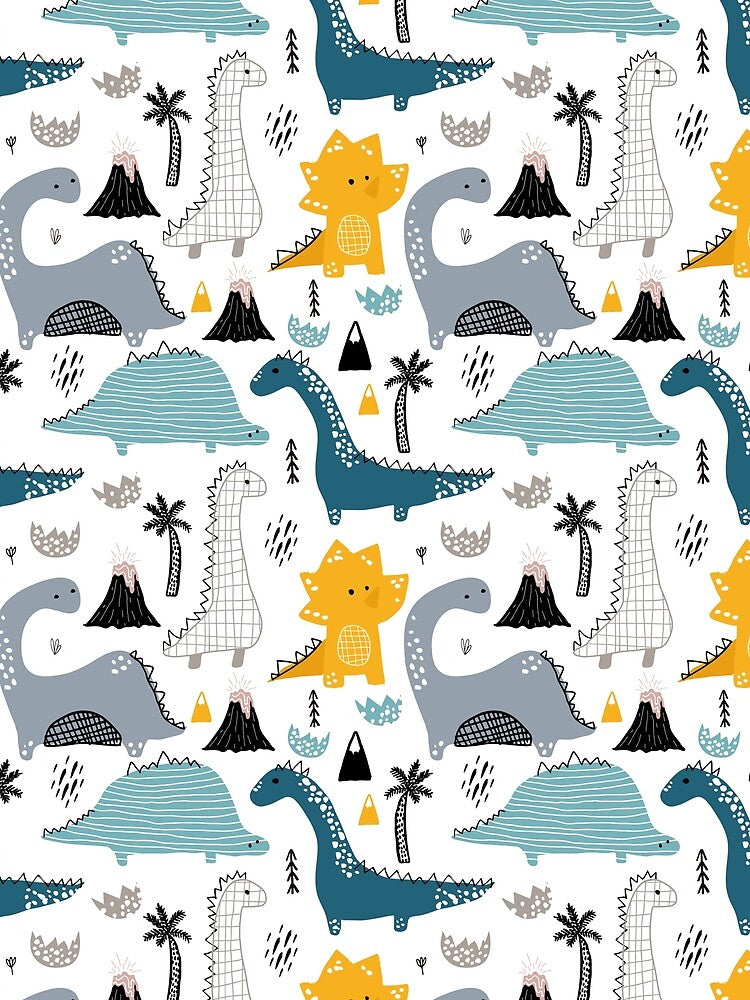 Dinosaur Seamless Pattern by Landesign T-Shirts, Hoodie, Sweatshirt | BlankRebels.com (Image 2)