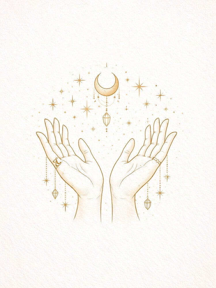 Moon Magic Hands – Boho Celestial Crystal Art by PunchDrop T-Shirts, Hoodie, Sweatshirt | BlankRebels.com (Image 2)