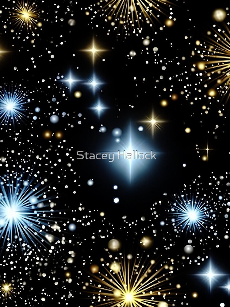 Pattern - Galactic by Stacey Hallock T-Shirts, Hoodie, Sweatshirt | BlankRebels.com (Image 2)