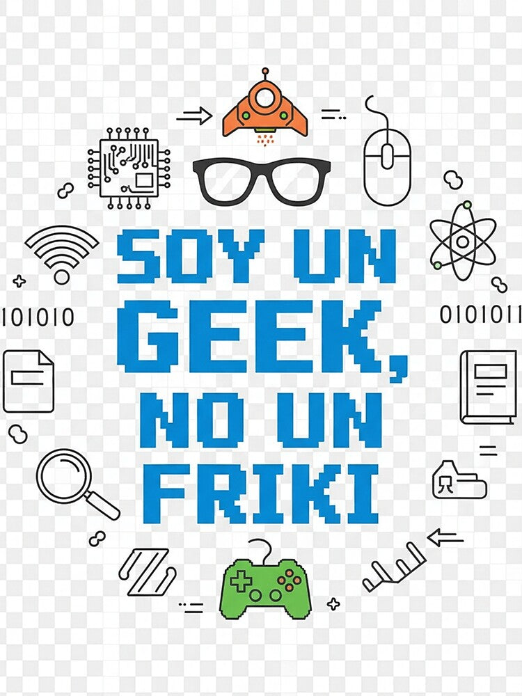 I'm a Geek, Not a Freak - Fun Design for Tech Lovers, Nerds, and Gamers by jduran25 T-Shirts, Hoodie, Sweatshirt (Image 2)