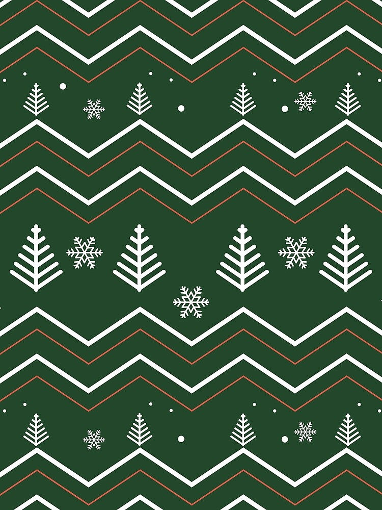 Green and White Holiday Harmony, MMerry, Time, gifts, funny, by Ewelina  Niemiec T-Shirts, Hoodie, Sweatshirt (Image 2)
