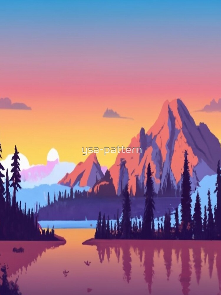 Pixelated Nature Wonders by ysa-pattern T-Shirts, Hoodie, Sweatshirt | BlankRebels.com (Image 2)