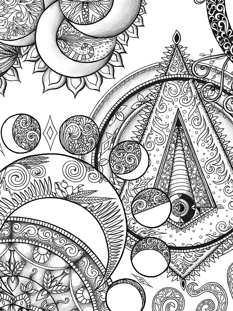 Mystic Moons by Nicole Whelan T-Shirts, Hoodie, Sweatshirt | BlankRebels.com (Image 2)
