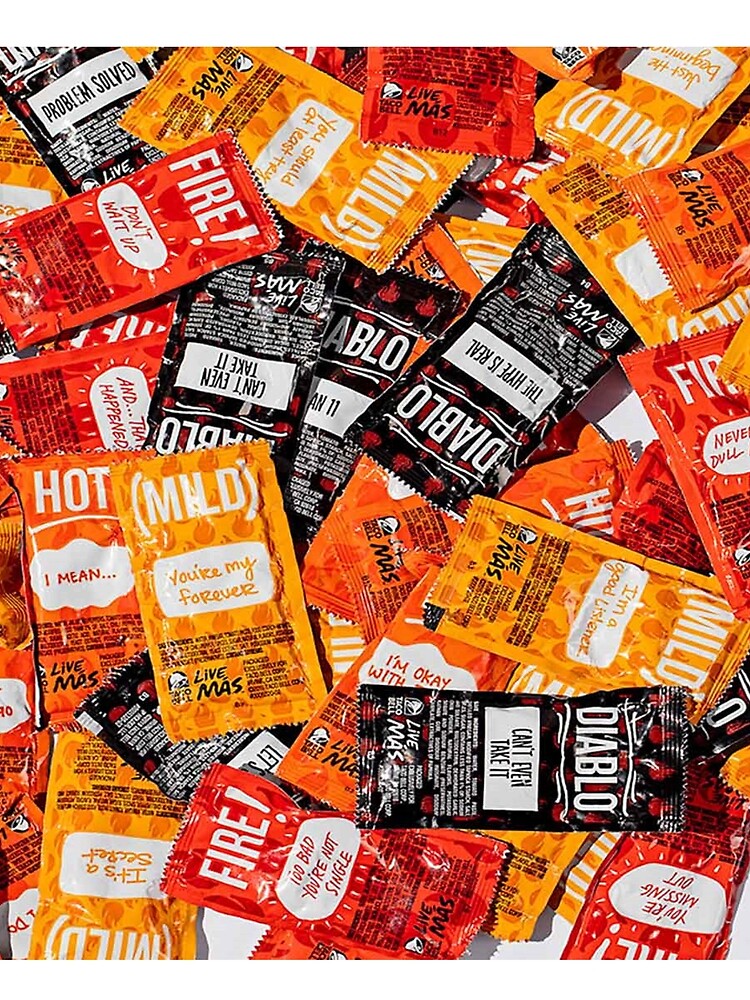 Taco Sauce Packets by tacotuesdey T-Shirts, Hoodie, Sweatshirt | BlankRebels.com (Image 2)