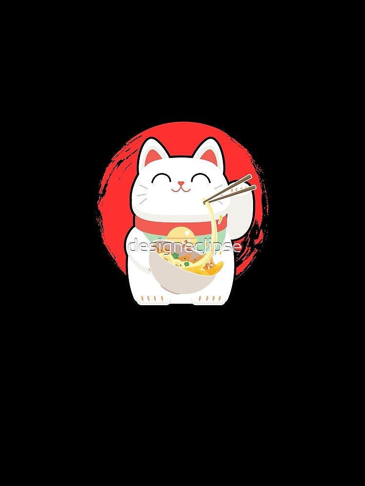 Ramen Noodles Cat by designeclipse T-Shirts, Hoodie, Sweatshirt | BlankRebels.com (Image 2)
