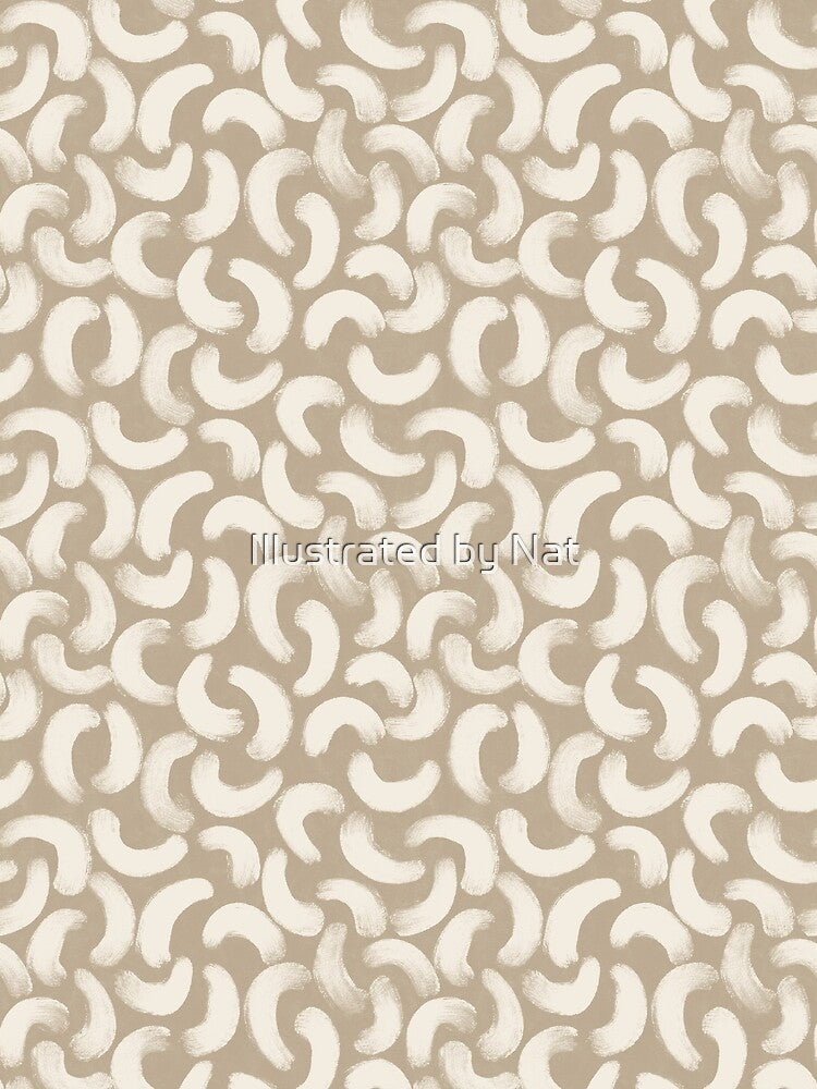 Boho gouache brush strokes in muted greige by Illustrated by Nat T-Shirts, Hoodie, Sweatshirt | BlankRebels.com (Image 2)