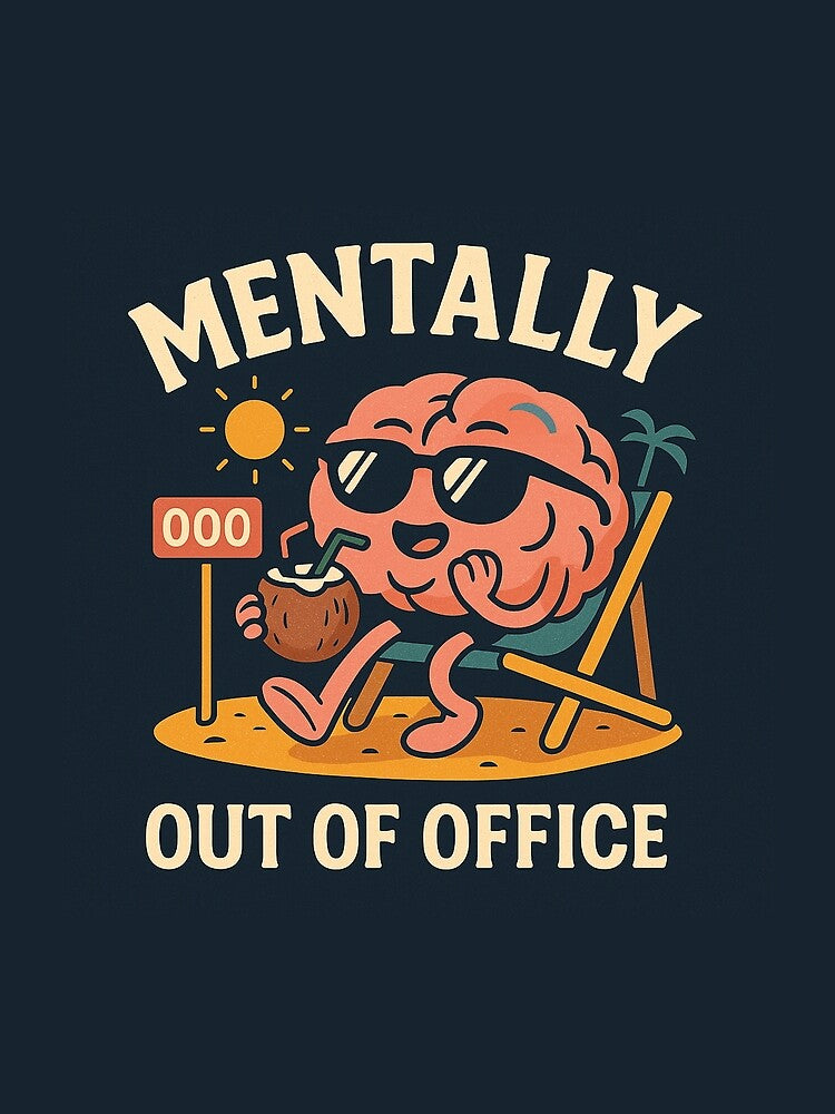 Mentally Out of Office by CyangProduct T-Shirts, Hoodie, Sweatshirt | BlankRebels.com (Image 2)