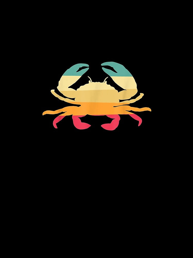 Crab Retro Vintage by shirleyfinley T-Shirts, Hoodie, Sweatshirt | BlankRebels.com (Image 2)
