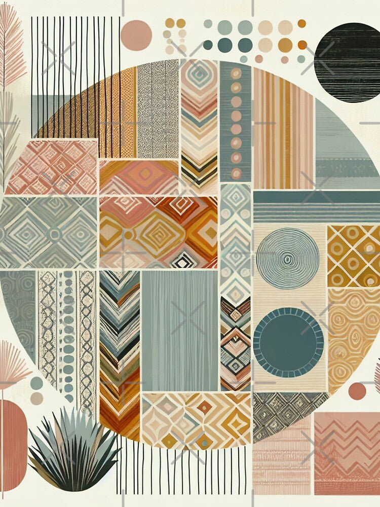 Boho Abstract Background - 42 by Acabee T-Shirts, Hoodie, Sweatshirt | BlankRebels.com (Image 2)