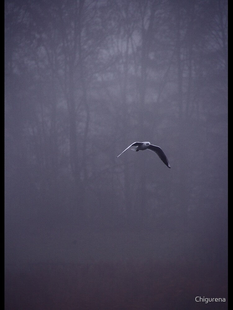 Seagull in mystical forest by Chigurena T-Shirts, Hoodie, Sweatshirt | BlankRebels.com (Image 2)