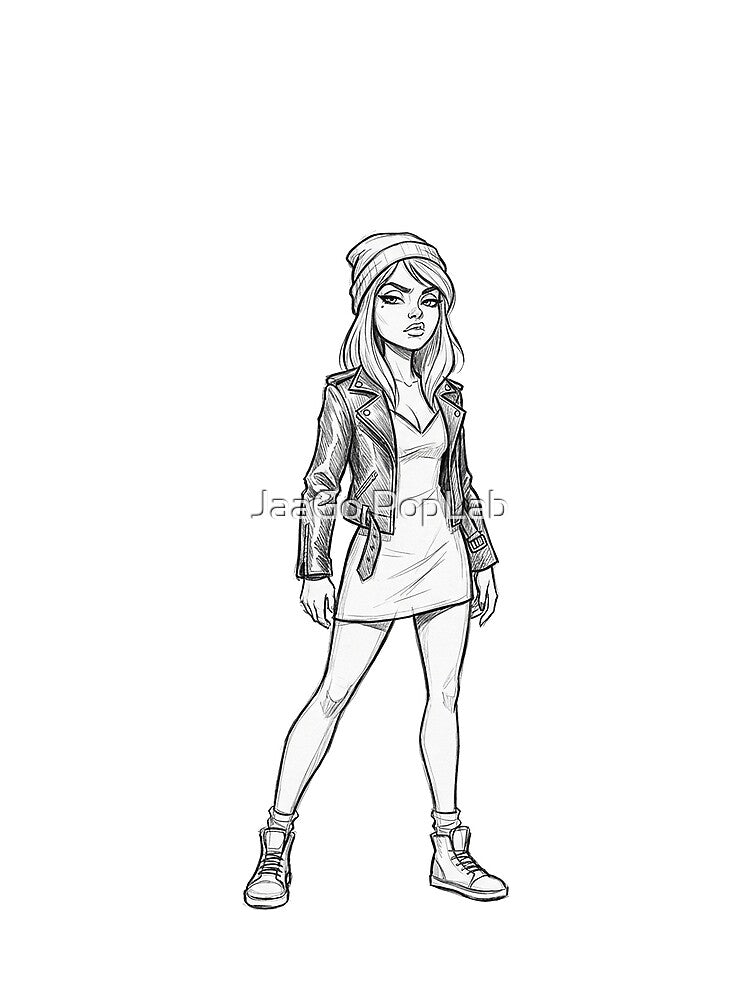 Street Attitude – Sketch Style by JaaGo PopLab T-Shirts, Hoodie, Sweatshirt | BlankRebels.com (Image 2)