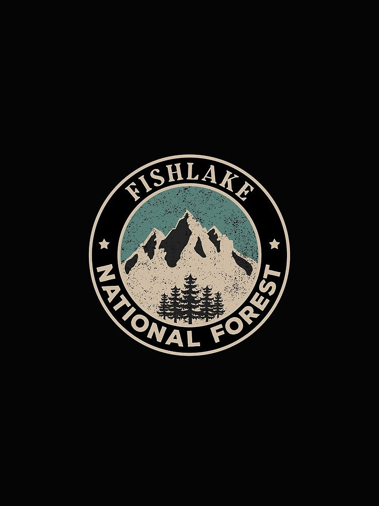 Fishlake National Forest by graphic-map T-Shirts, Hoodie, Sweatshirt | BlankRebels.com (Image 2)