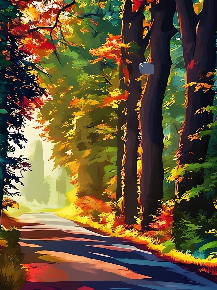 Colorful Forest by tomorrowsart T-Shirts, Hoodie, Sweatshirt | BlankRebels.com (Image 2)