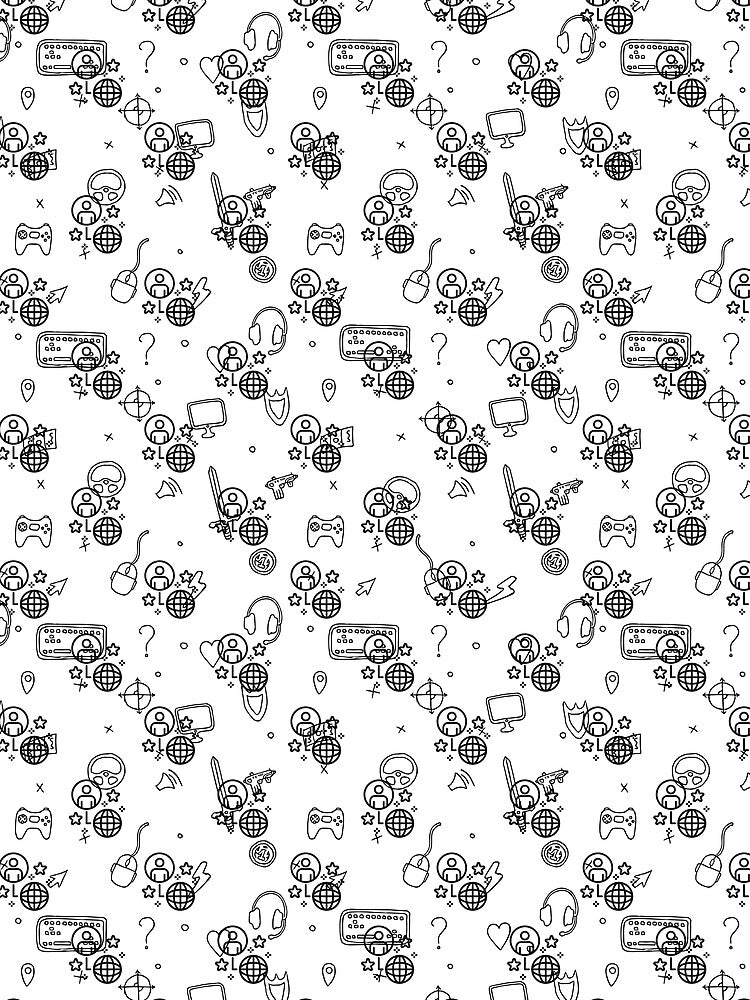 B& Gaming Icons Pattern T-Shirts, Hoodie, Sweatshirt