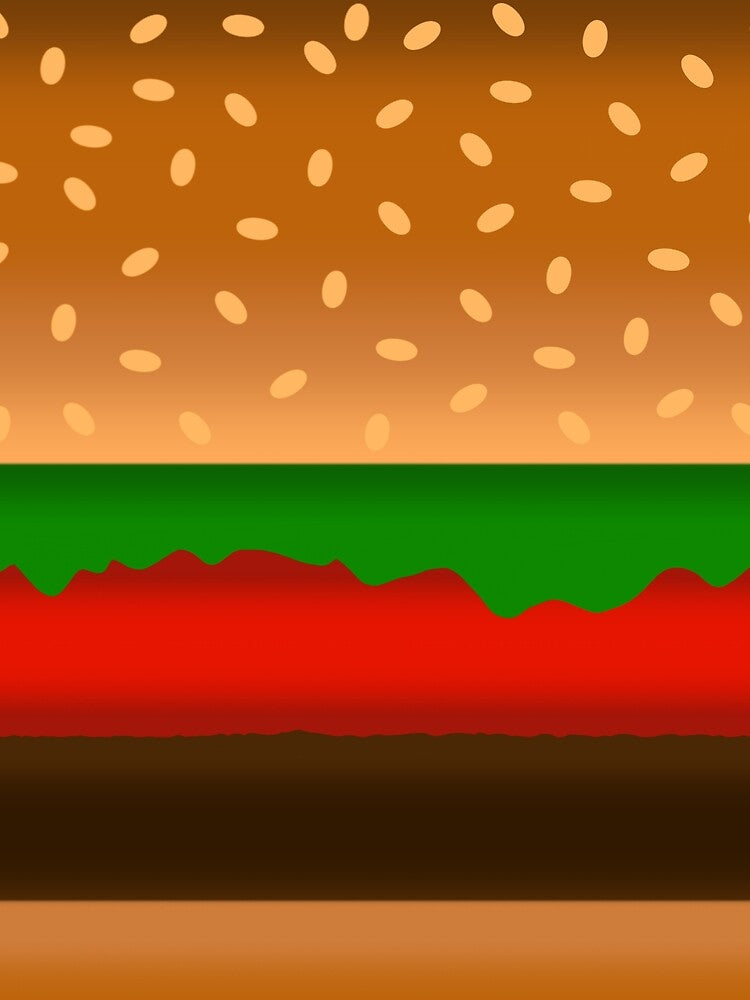 Burger by christinaashman T-Shirts, Hoodie, Sweatshirt | BlankRebels.com (Image 2)