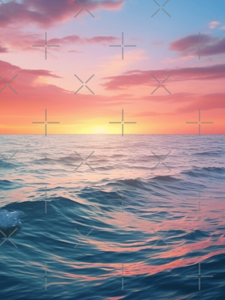 Sunset Over the Ocean by StudioRedKoala T-Shirts, Hoodie, Sweatshirt | BlankRebels.com (Image 2)