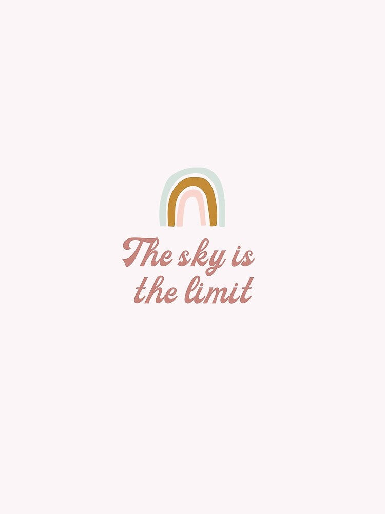 The sky is the limit by ameliadrury T-Shirts, Hoodie, Sweatshirt | BlankRebels.com (Image 2)