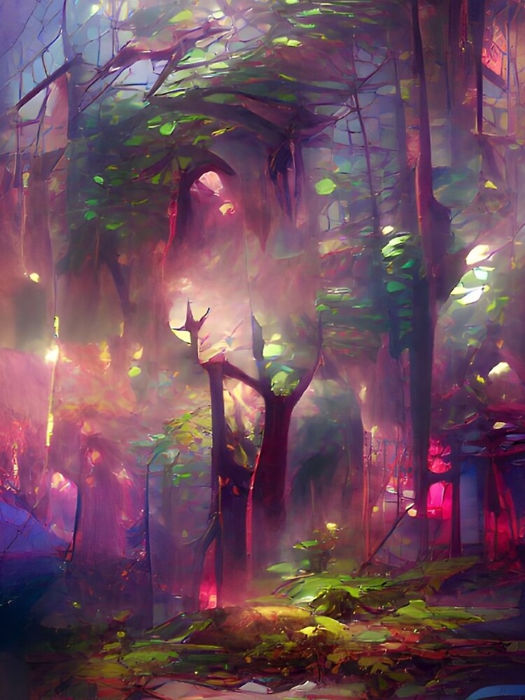 Magical Forest by banjoe47 T-Shirts, Hoodie, Sweatshirt | BlankRebels.com (Image 2)
