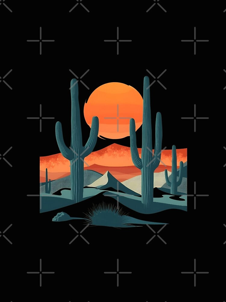 Retro Desert Dream by VibeTCreations T-Shirts, Hoodie, Sweatshirt | BlankRebels.com (Image 2)