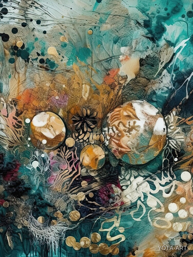 Modern Boho Art. Mesmerising Bohemian Art Painting. 1 by YOTA-ART T-Shirts, Hoodie, Sweatshirt | BlankRebels.com (Image 2)