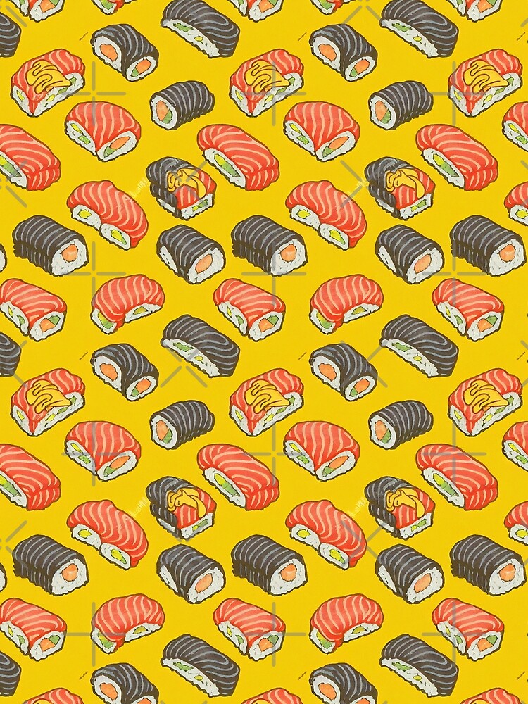 Ukiyo-E Sushi Rolls by Fragpop T-Shirts, Hoodie, Sweatshirt | BlankRebels.com (Image 2)
