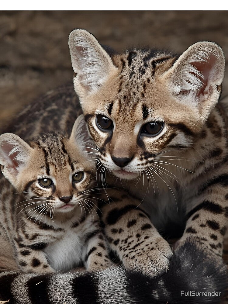 Animal Baby Series, Ocelot by FullSurrender T-Shirts, Hoodie, Sweatshirt | BlankRebels.com (Image 2)