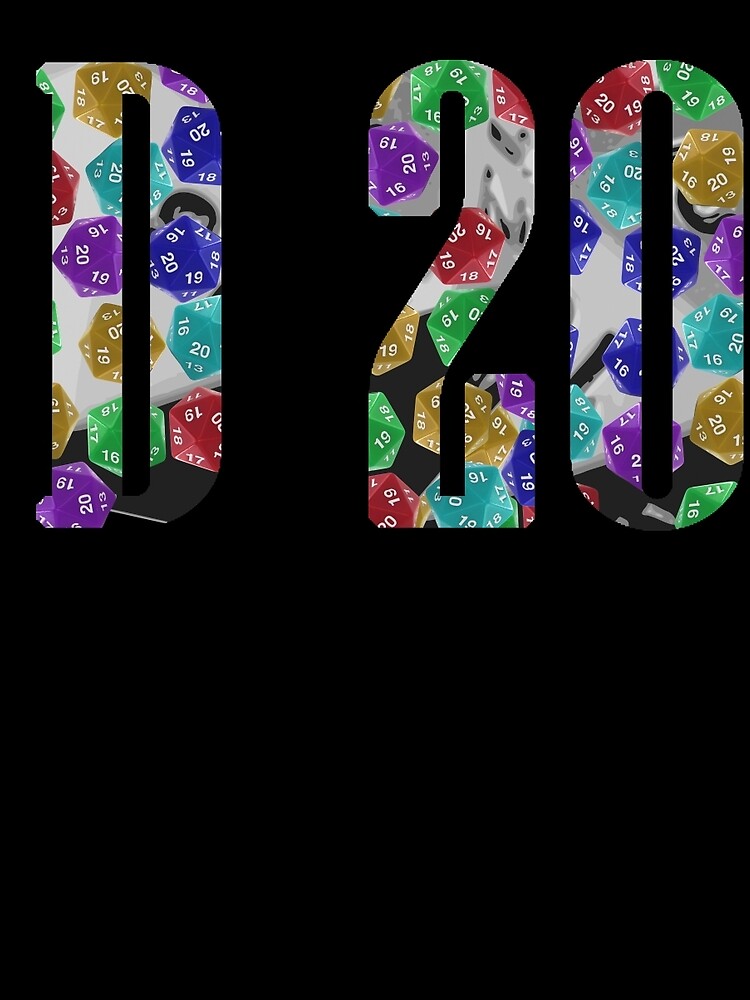 d20 by hacklebears T-Shirts, Hoodie, Sweatshirt | BlankRebels.com (Image 2)