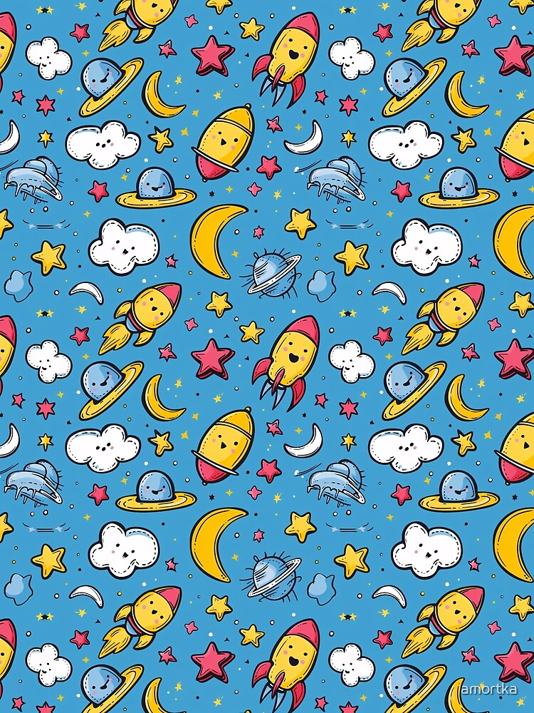 Colorful Cartoon Pattern Collection by amortka