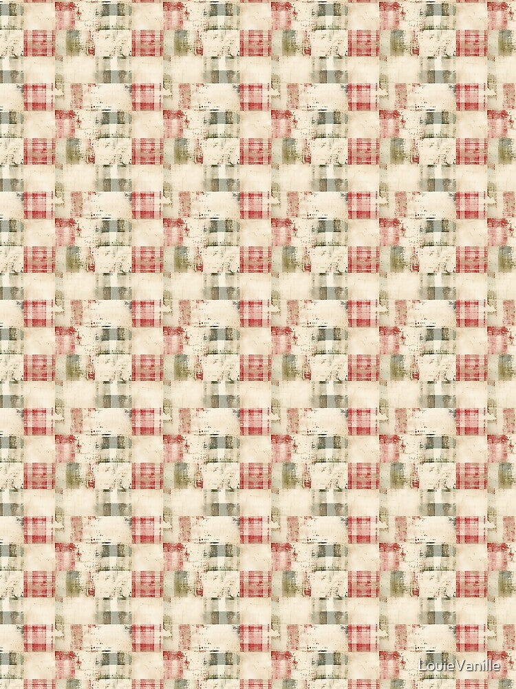 Vintage Christmas Plaid Pattern by LouieVanille T-Shirts, Hoodie, Sweatshirt | BlankRebels.com (Image 2)