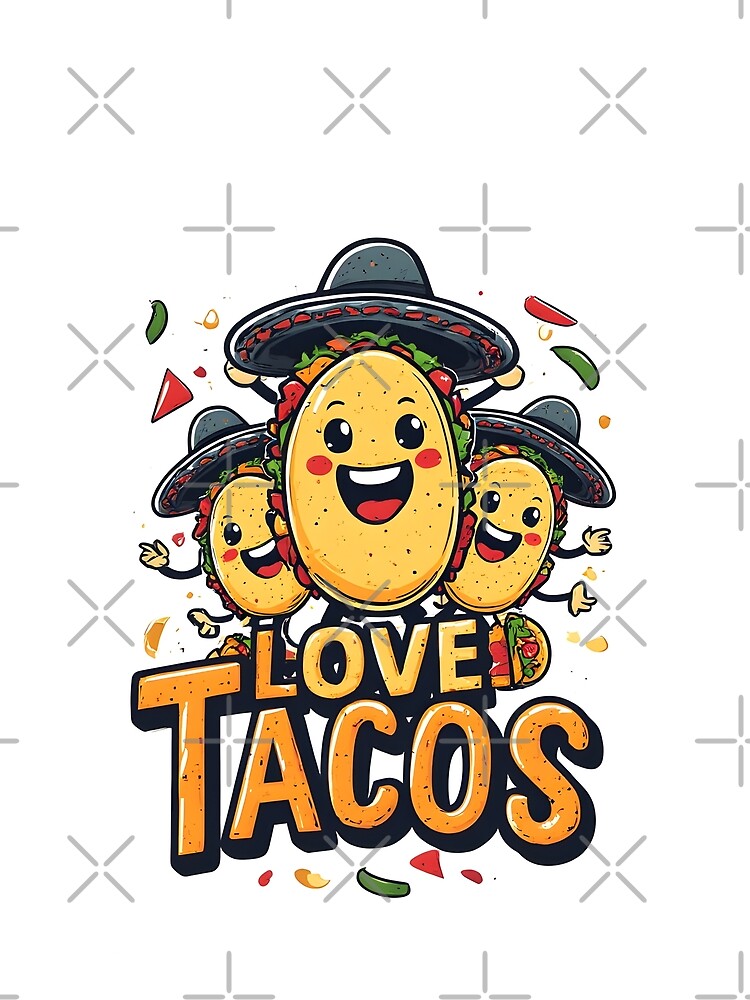 Love Tacos in Sombreros by owi-art T-Shirts, Hoodie, Sweatshirt | BlankRebels.com (Image 2)
