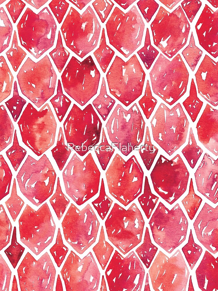 Dragon Scales | Red by RebeccaFlaherty T-Shirts, Hoodie, Sweatshirt | BlankRebels.com (Image 2)