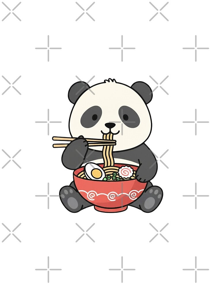 Panda ramen noodles japanese ramen food kawaii cute adorable by CheeseBlueprint T-Shirts, Hoodie, Sweatshirt (Image 2)