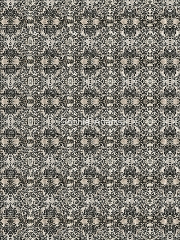 Black and White Abstract Design by Sophia-Adams T-Shirts, Hoodie, Sweatshirt | BlankRebels.com (Image 2)
