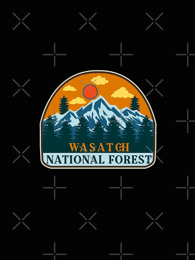 Wasatch National Forest -Vintage by Nature-mark T-Shirts, Hoodie, Sweatshirt | BlankRebels.com (Image 2)