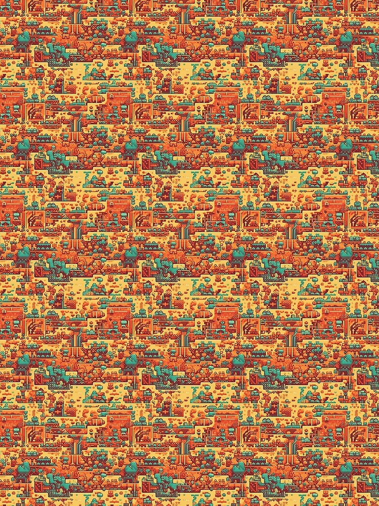 Pixel art pattern by PatternSummit T-Shirts, Hoodie, Sweatshirt | BlankRebels.com (Image 2)