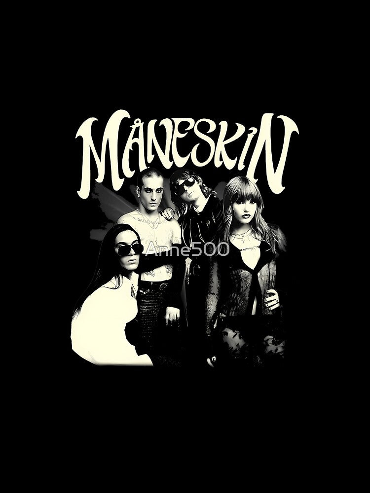 Maneskin Band Retro by Anne500