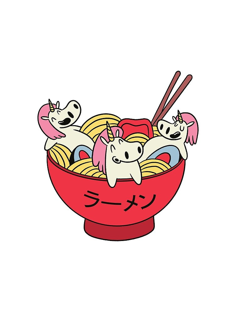Bowl of ramen and unicorns by teez4dayz T-Shirts, Hoodie, Sweatshirt | BlankRebels.com (Image 2)