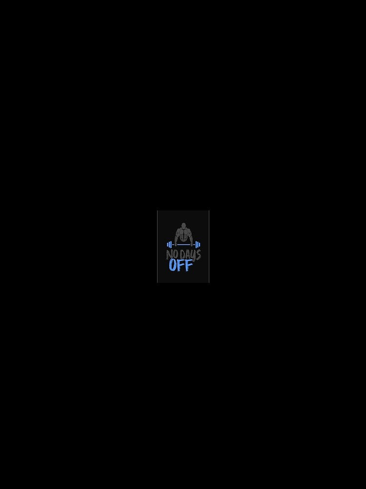 NO DAYS OFF (LOGO) by RUBYAL T-Shirts, Hoodie, Sweatshirt | BlankRebels.com (Image 2)