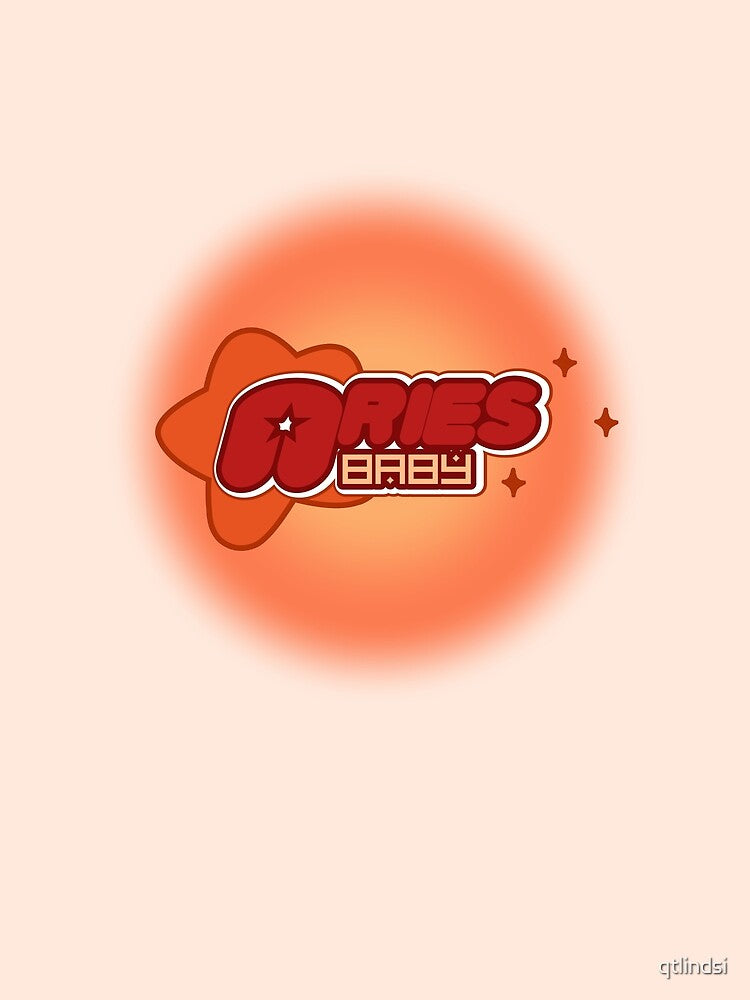 Aries Baby Retro Star Aura by qtlindsi T-Shirts, Hoodie, Sweatshirt | BlankRebels.com (Image 2)