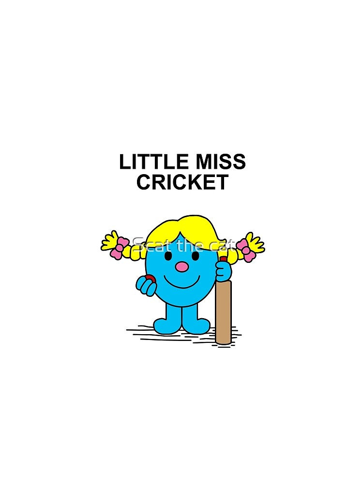 Little Miss Cricket by Scat the cat T-Shirts, Hoodie, Sweatshirt | BlankRebels.com (Image 2)