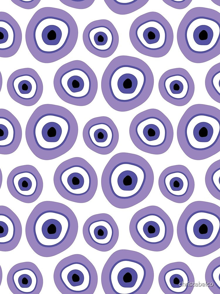 Purple Evil Eye by christabelco T-Shirts, Hoodie, Sweatshirt | BlankRebels.com (Image 2)