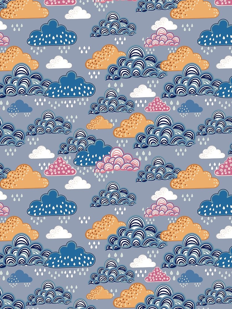 Japan style clouds by FleurDesign T-Shirts, Hoodie, Sweatshirt | BlankRebels.com (Image 2)