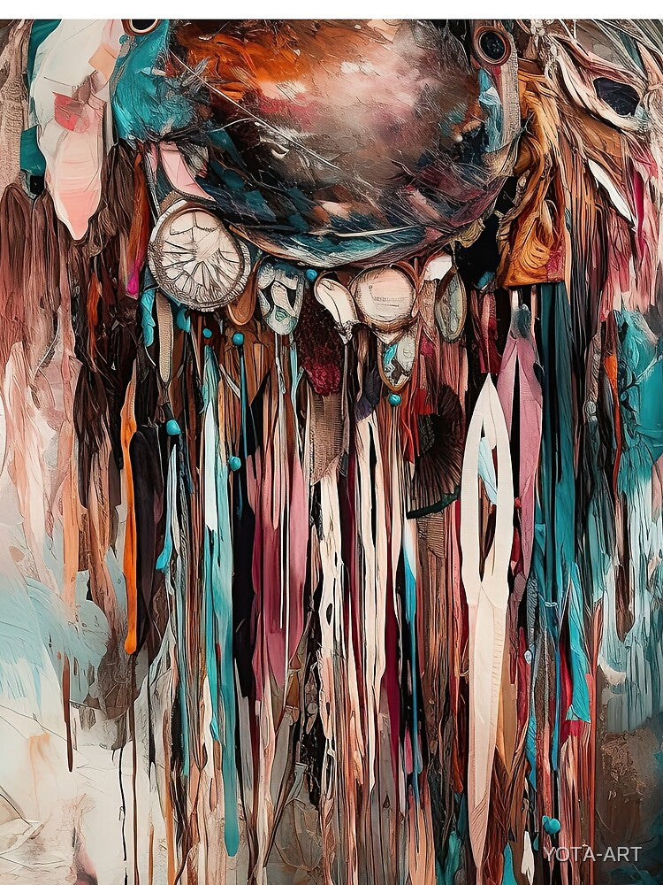 Modern Boho Art. Mesmerising Bohemian Art Painting. 7 by YOTA-ART T-Shirts, Hoodie, Sweatshirt | BlankRebels.com (Image 2)