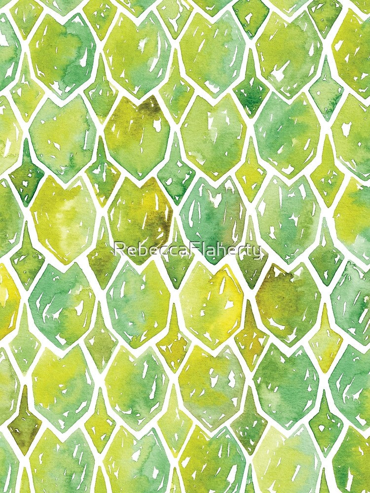 Dragon Scales | Original Green by RebeccaFlaherty T-Shirts, Hoodie, Sweatshirt | BlankRebels.com (Image 2)