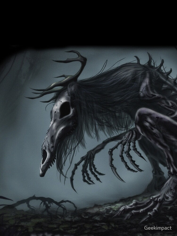 Dark Forest of the Wendigo by Vintage Designs + T-Shirts, Hoodie, Sweatshirt | BlankRebels.com (Image 2)
