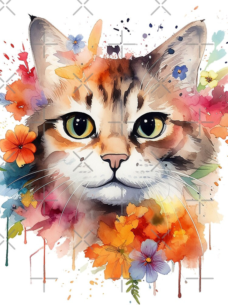 Whiskered Blossoms by Pennapadigi