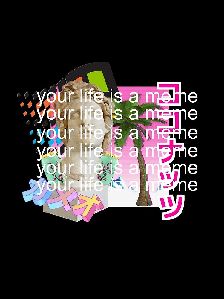 Vaporwave Meme by iiCoConut T-Shirts, Hoodie, Sweatshirt | BlankRebels.com (Image 2)